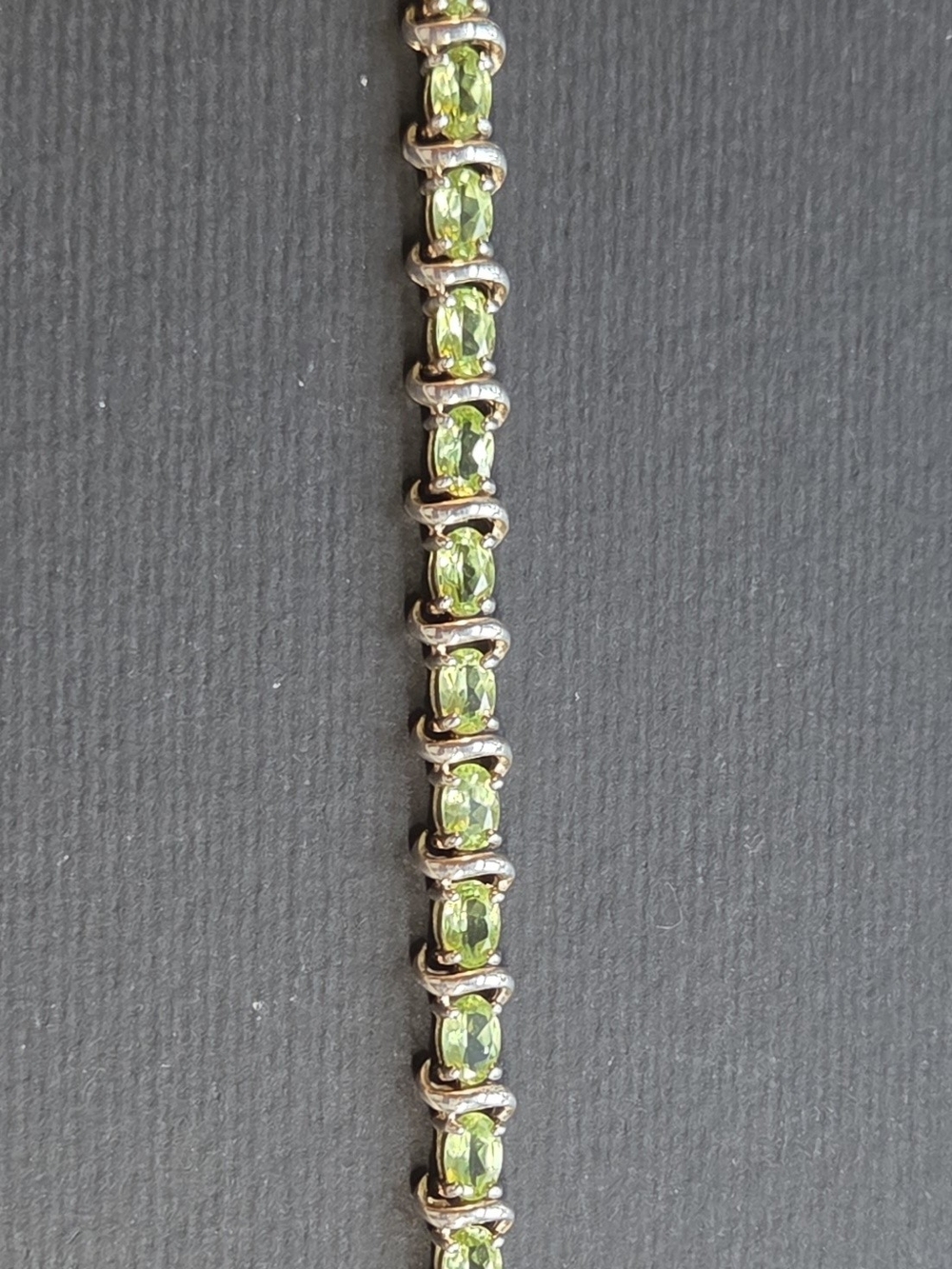 Green Peridot Tennis Bracelet - Women's Jewelry